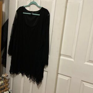 Elegant Black Lace Blouse